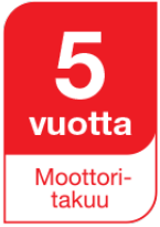 5 vuotta moottoritakuu